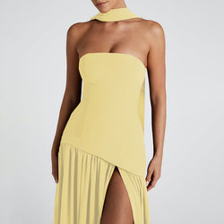 The "Flowing Radiance" Maxi Dress