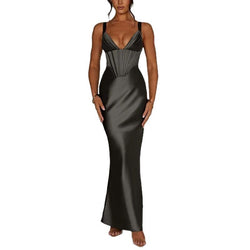The "Siren Bone" Camisole Dress