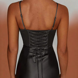 The "Siren Bone" Camisole Dress