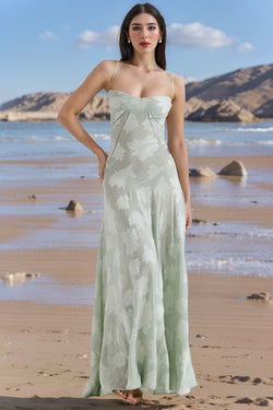 The "Midnight Bloom" Lace Maxi