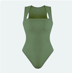 Sleek & Sculpting Square-Neck Jumpsuit