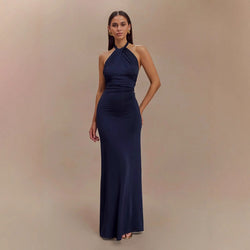 The "Siren" Halter Sheath Dress