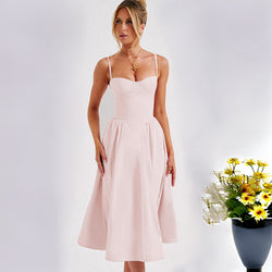 The "Siren" Backless Sling Dress
