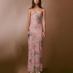 The "Butterfly Kiss" Halter Dress