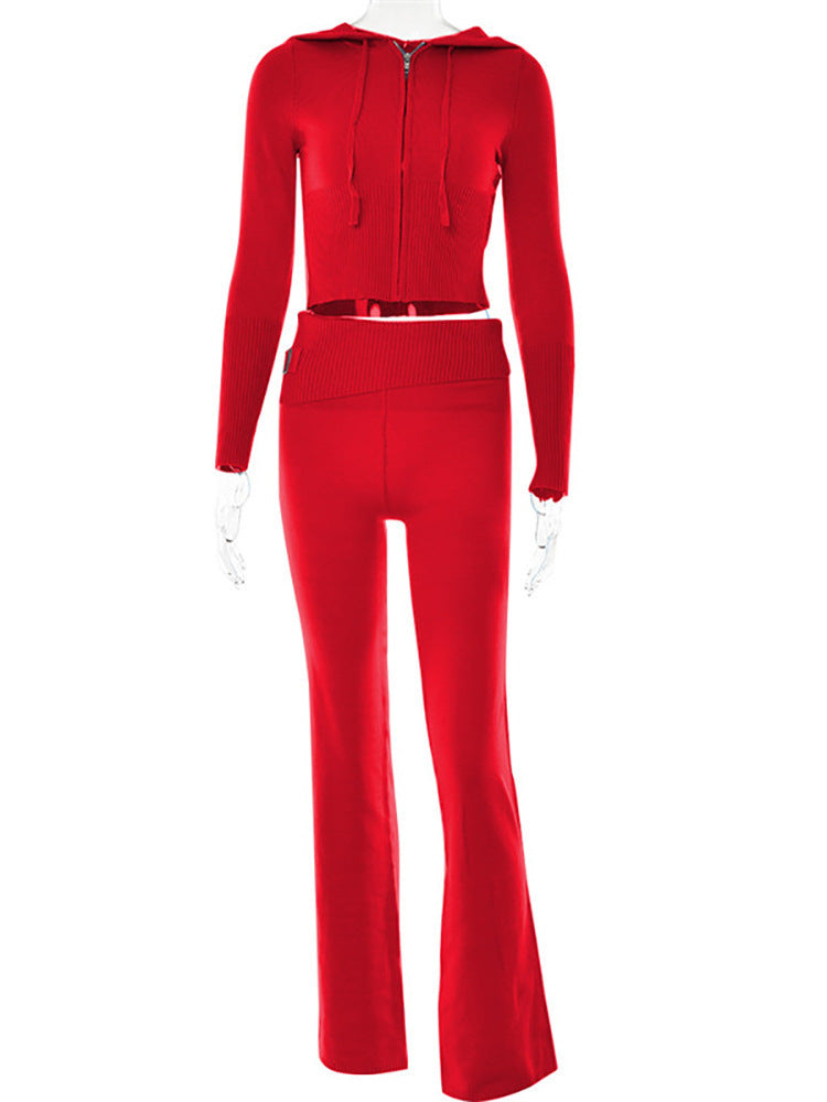 Sultry & Sporty Zip-Up Set