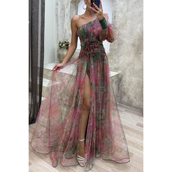The "Tidal" Mesh Maxi Dress