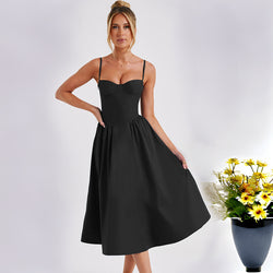 The "Siren" Backless Sling Dress