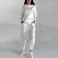 Street Chic Sweatshirt & Trousers Set