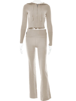 Sultry & Sporty Zip-Up Set