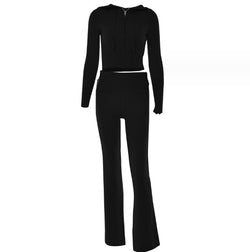Sultry & Sporty Zip-Up Set