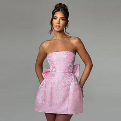 The "Bow-tied Beauty" Tube Dress