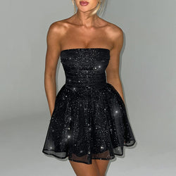 Enchanted Elegance Tube Mini Dress