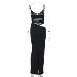 The "Winter Allure" Mesh Dress