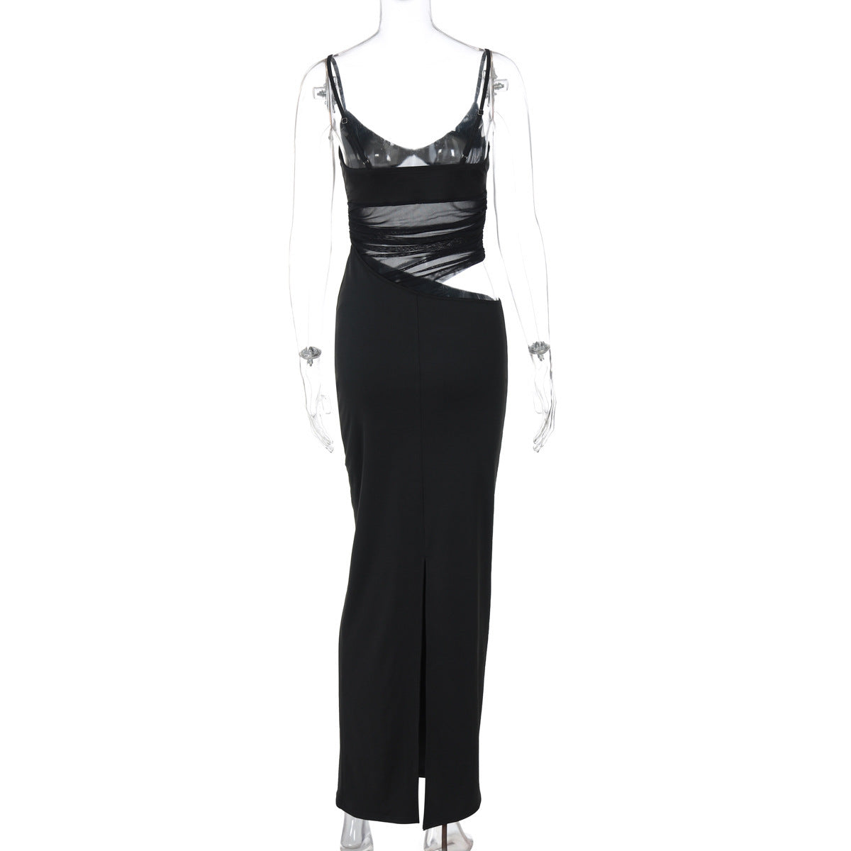 The "Winter Allure" Mesh Dress