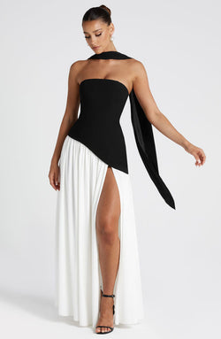 The "Two-Tone Dream" Tube Top Dress