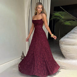 The "Chiffon Serenity" Backless Dress