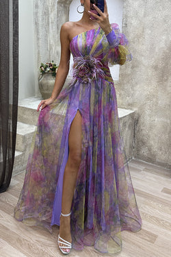 The "Tidal" Mesh Maxi Dress