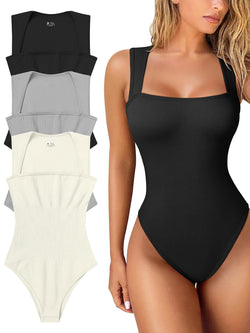Sleek & Sculpting Square-Neck Jumpsuit