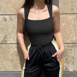 Sleek & Sculpting Square-Neck Jumpsuit