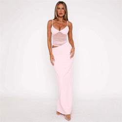 The "Winter Allure" Mesh Dress