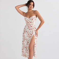 The "Summer Bloom" Lace Maxi
