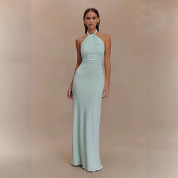 The "Siren" Halter Sheath Dress