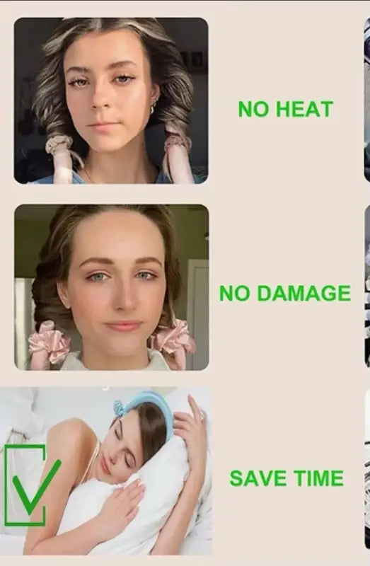 Large Satin Heatless Roller